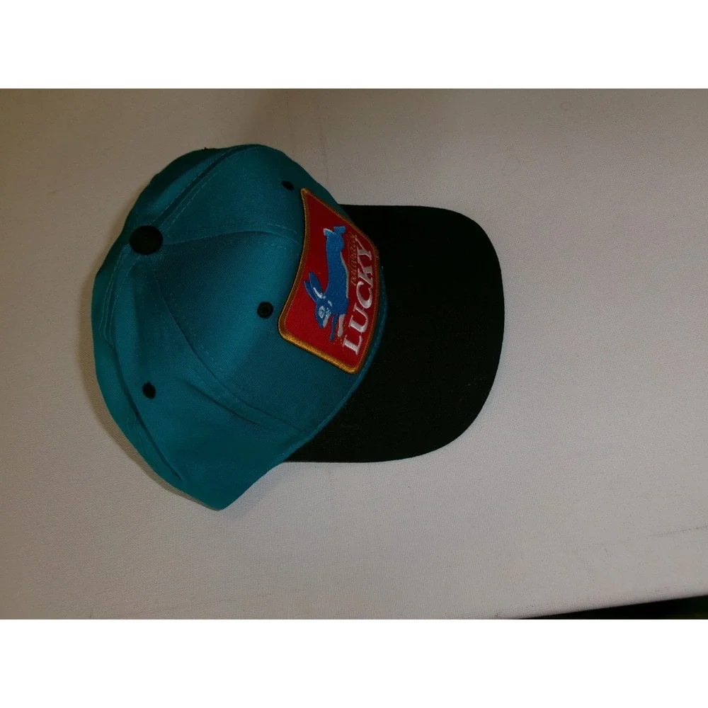 NATURALLY LUCKY BUNNY RABBITT 90S  SNAPBACK  HAT CAP VINTAGE M3